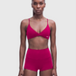 BoldBooty Longline Sports Bra — Fuchsia — Photo 3