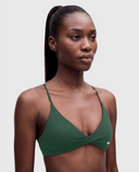 BoldBooty Longline Sports Bra — Willow Green — Photo 1