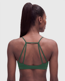 BoldBooty Longline Sports Bra — Willow Green — Photo 2