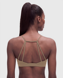 BoldBooty Longline Sports Bra — New Taupe — Photo 2