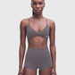 BoldBooty Longline Sports Bra — Mushroom Grey — Photo 3