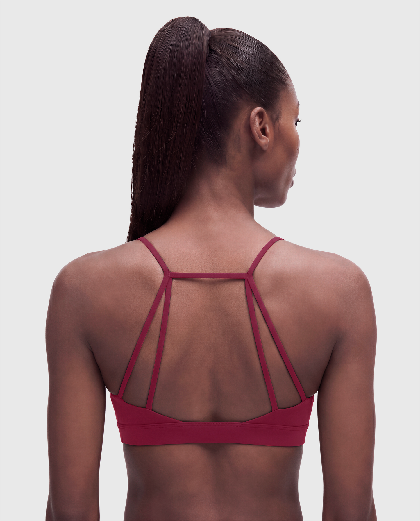 BoldBooty Longline Sports Bra — Winter Berry — Photo 2