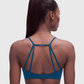 BoldBooty Longline Sports Bra — Peacock Blue — Photo 2