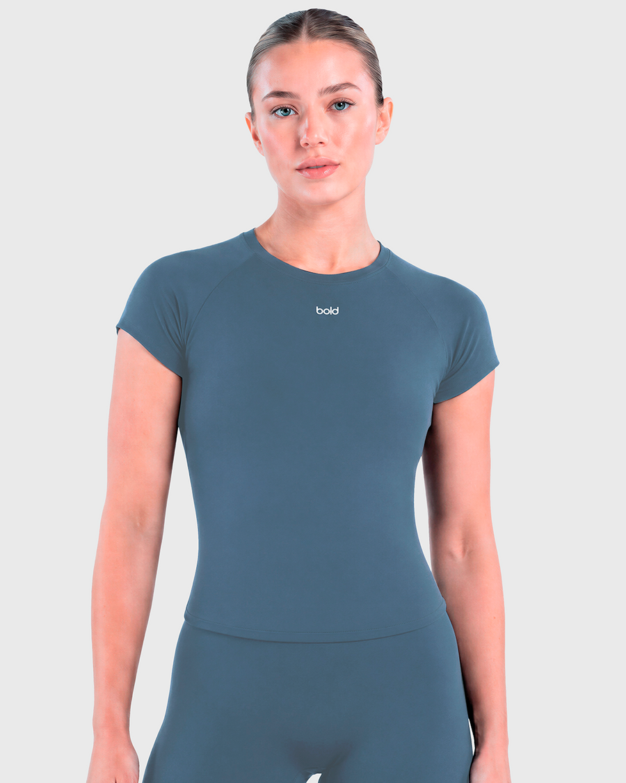 Scrunch Training Tee (Slate Grey)