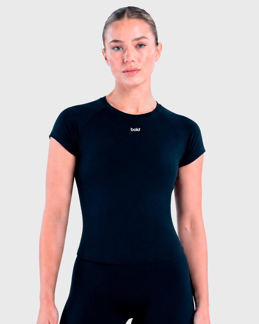Scrunch Training Tee (Black)