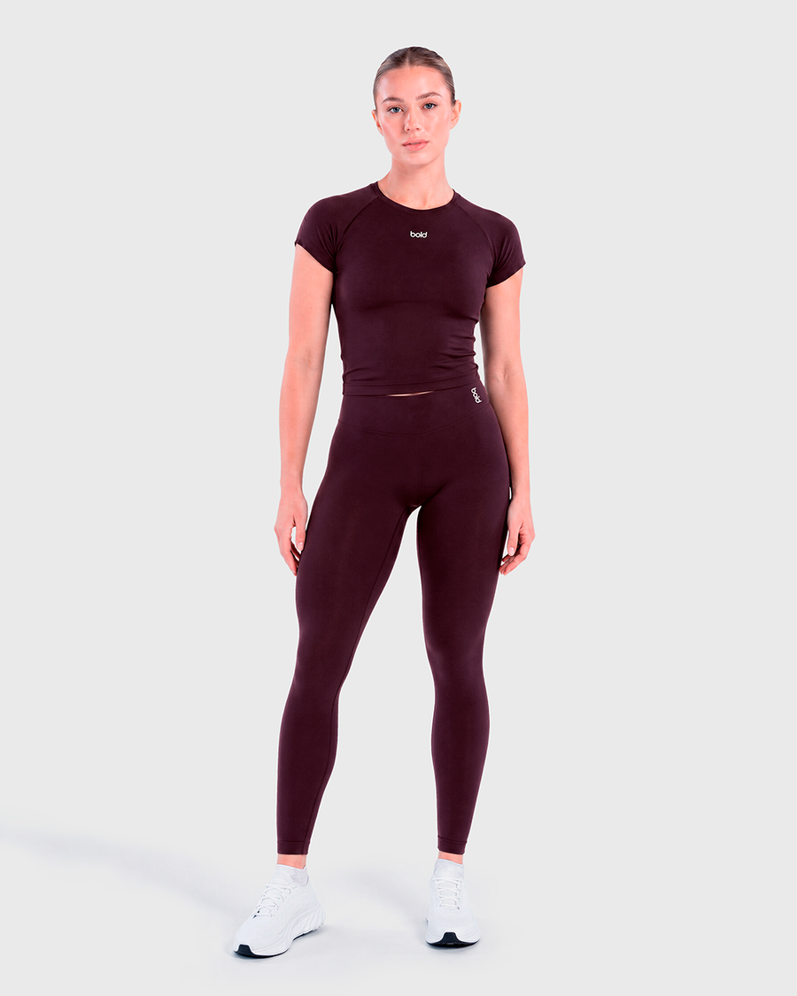 Scrunch Training Leggings (Dark Coffee)
