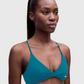 BoldBooty Longline Sports Bra — Stellar Blue — Photo 1